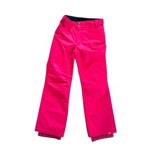 Roxy Kids Dark Pink Snow Pants size Large 12 Dryflight